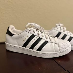 Adidas Superstar Original Unisex 11 Cloud White Core Black Sneakers